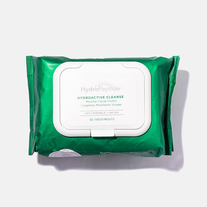 Cleanser HydroActive Cleanse Face Wipes HydroPeptide