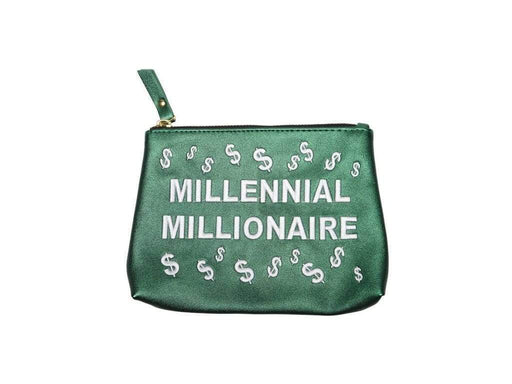 MILLENNIAL MILLIONAIRE | Vegan Cosmetic Bag